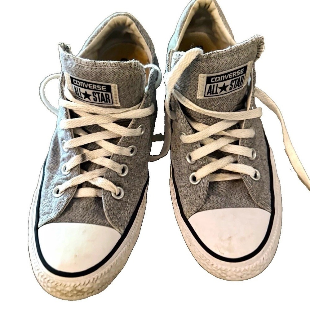 Womens Size 9, Converse Chuck Taylor All Star Madison Low Top Canvas Gray